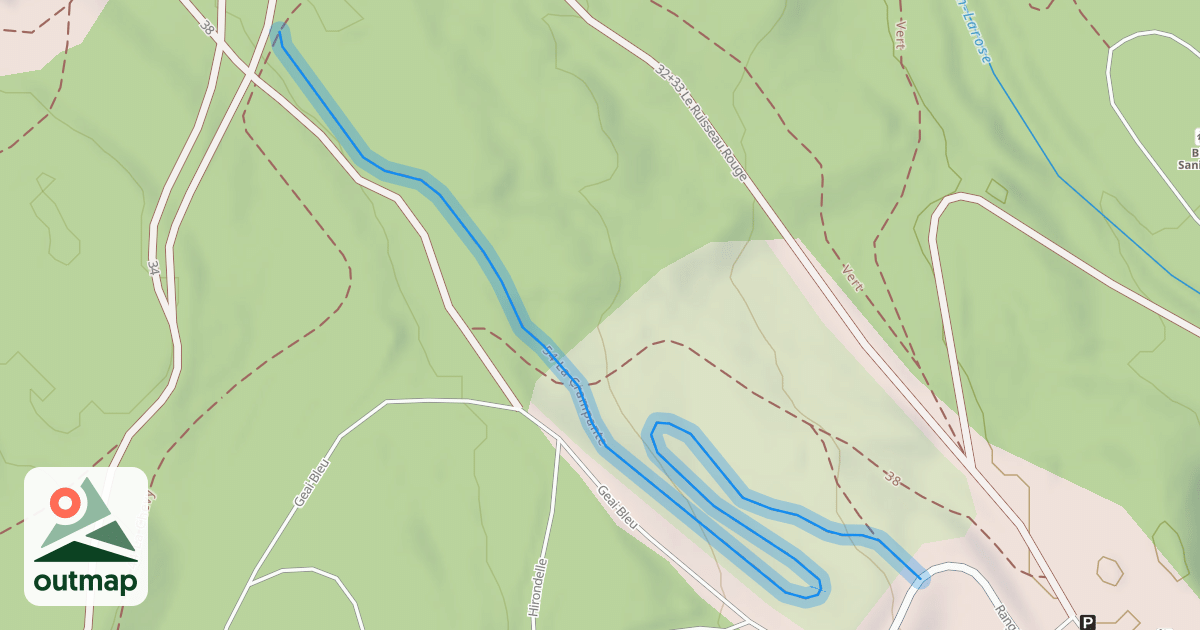 Map of 54 La Crampante
