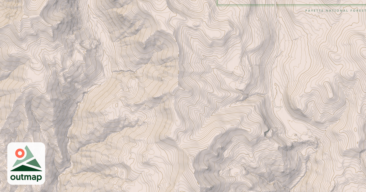 Map of Big Flat