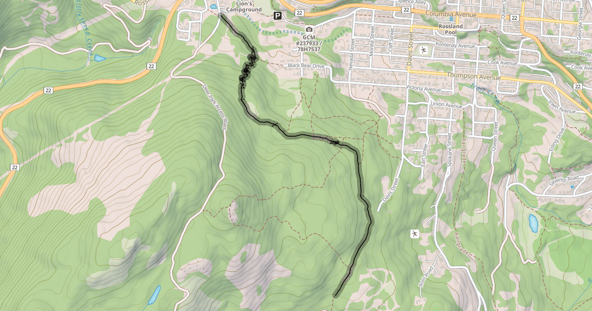 Map preview of Drake's