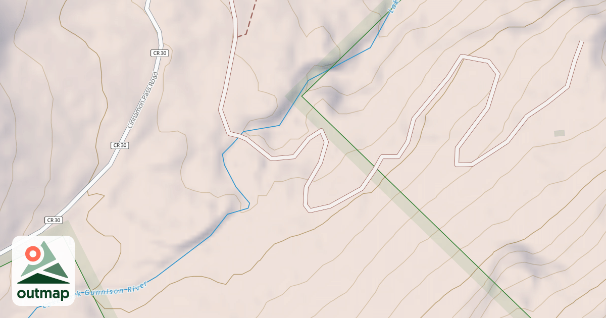 Map of BLM National GTLF Public Motorized Roads e0abcc28-50a5-4124-b8eb-8479c790a485