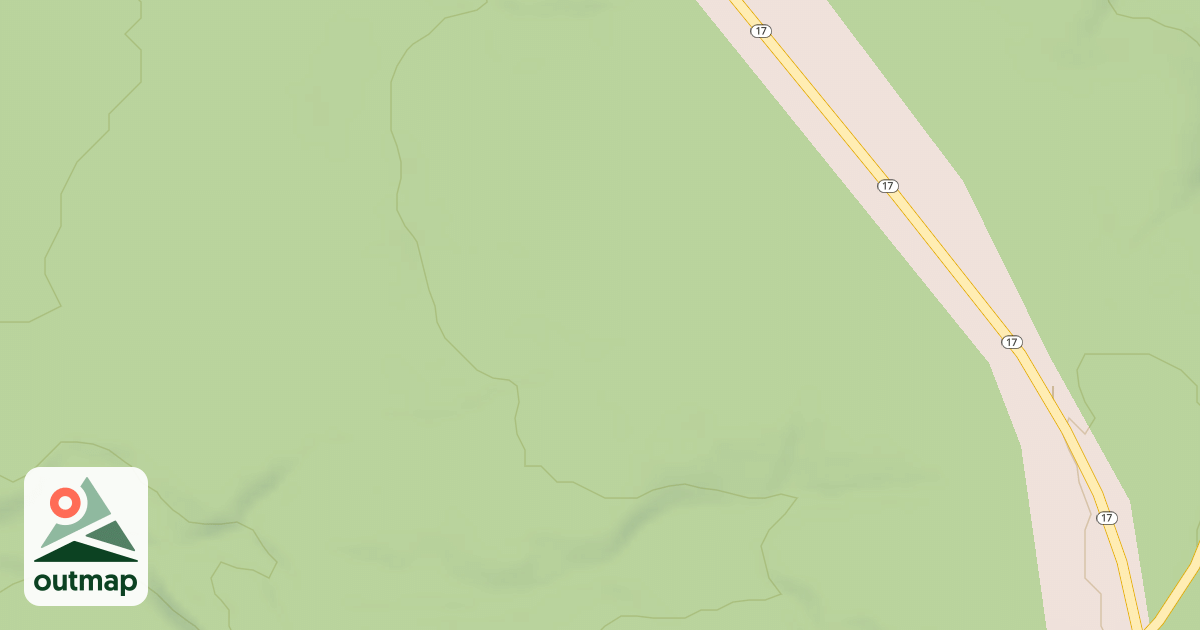Map of MUDDY RIDGE