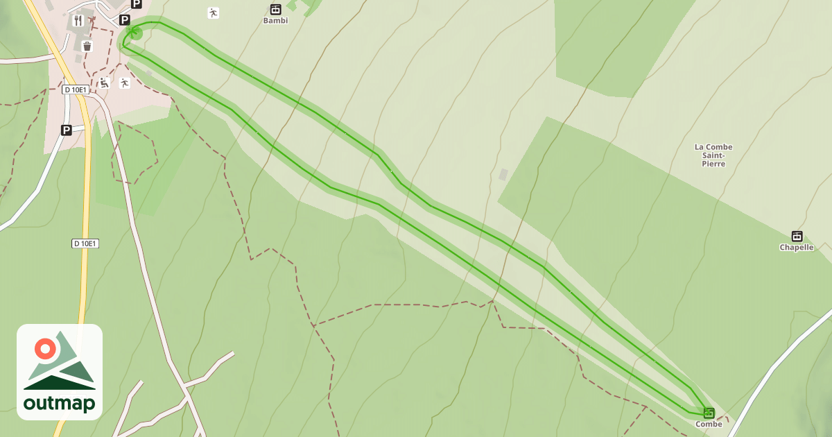 Map of Combe