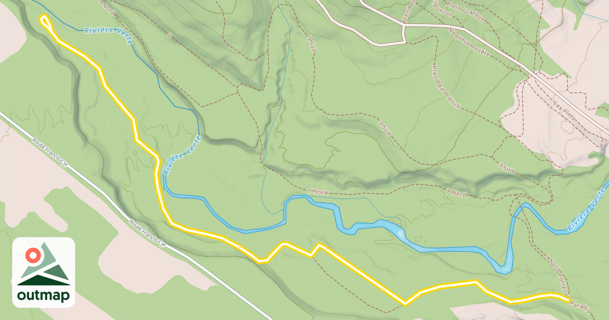 Map of 1 Sud