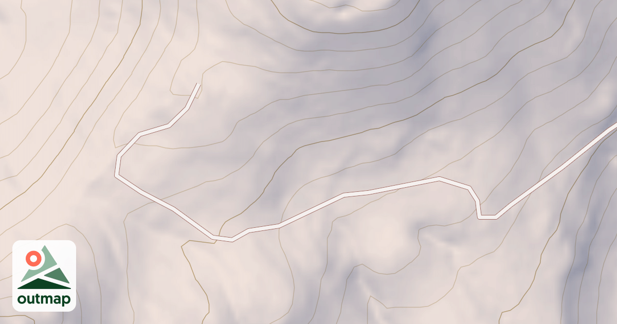 Map of BULL OF THE WOODS PASS