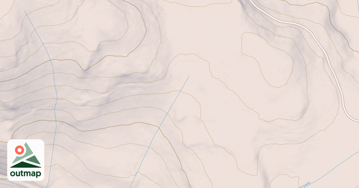 Map of COTTONWOOD COLD STREAM