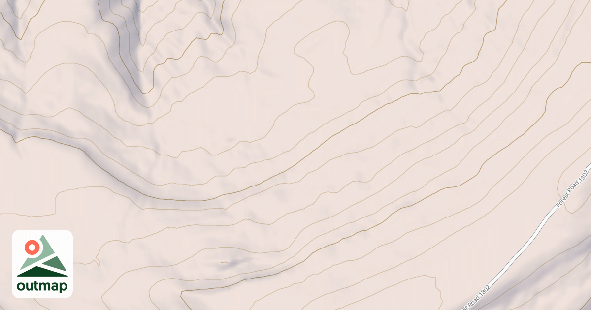 Map of USFS Motor Vehicle Use Map Roads {4EA9F357-877E-4C29-A188-AE068B2D9CFB}