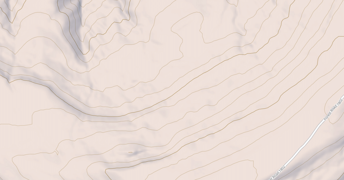 Map preview of USFS Motor Vehicle Use Map Roads {4EA9F357-877E-4C29-A188-AE068B2D9CFB}
