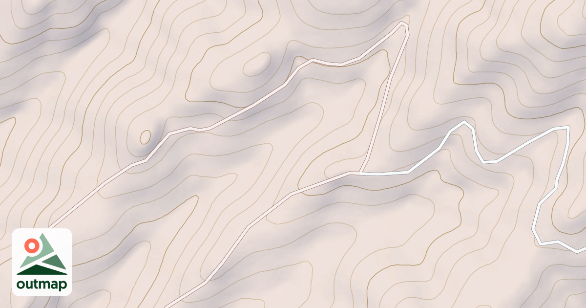 Map of BLAKES FORK RIDGE