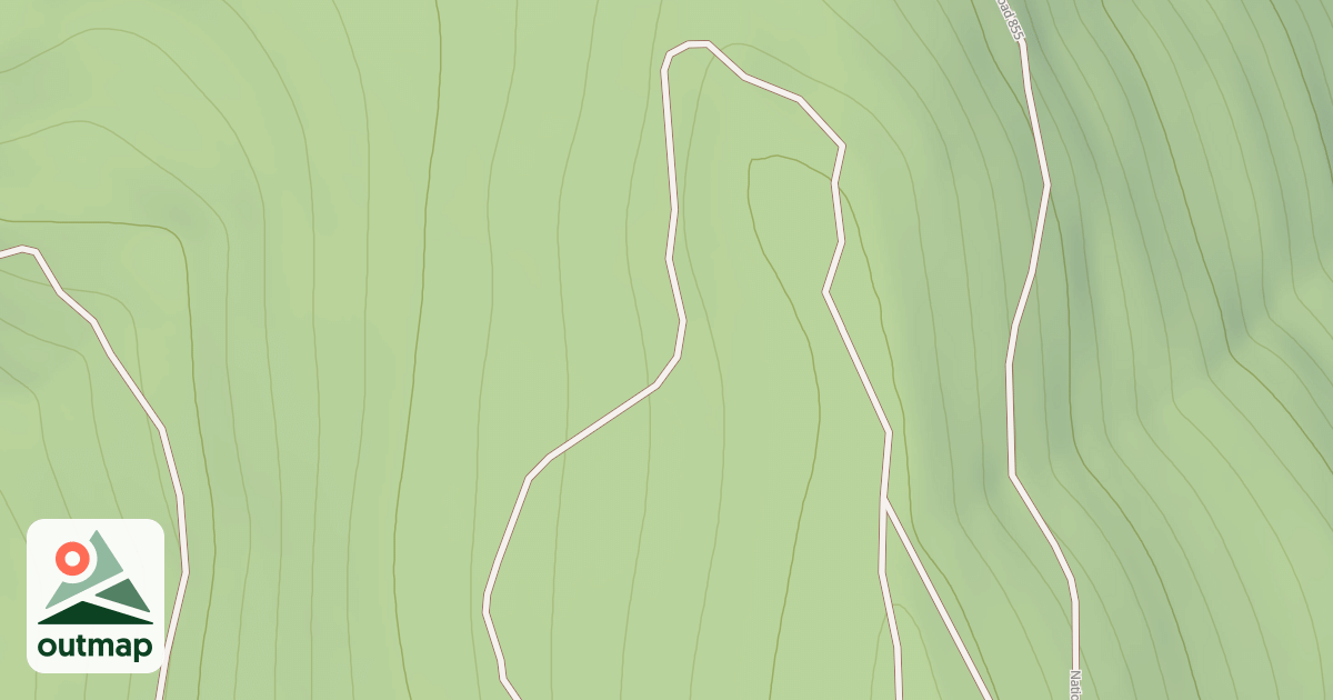 Map of BUCKHORN RIDGE