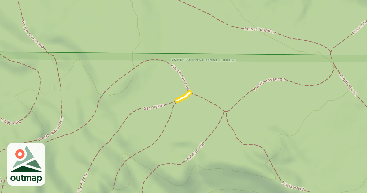 Map of Ole Hyvaa