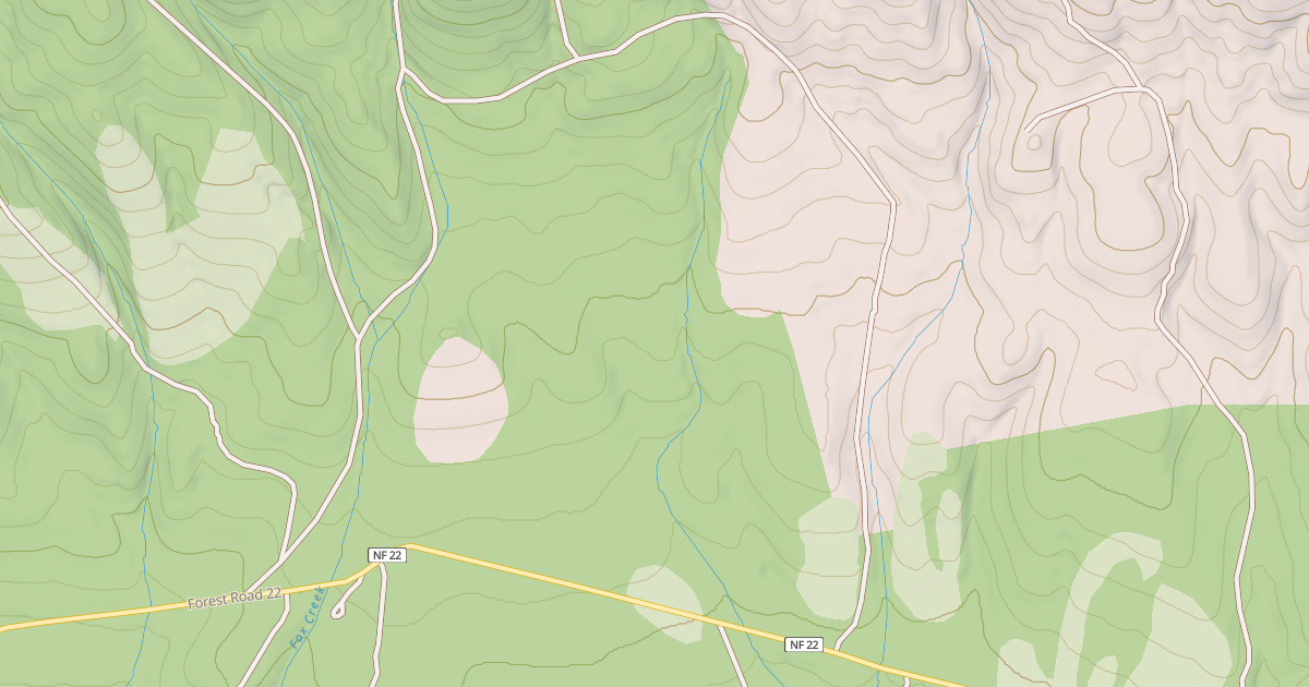 Map preview of USFS Motor Vehicle Use Map Roads {812B4CD8-B3BB-4439-892A-147E7EA2228A}