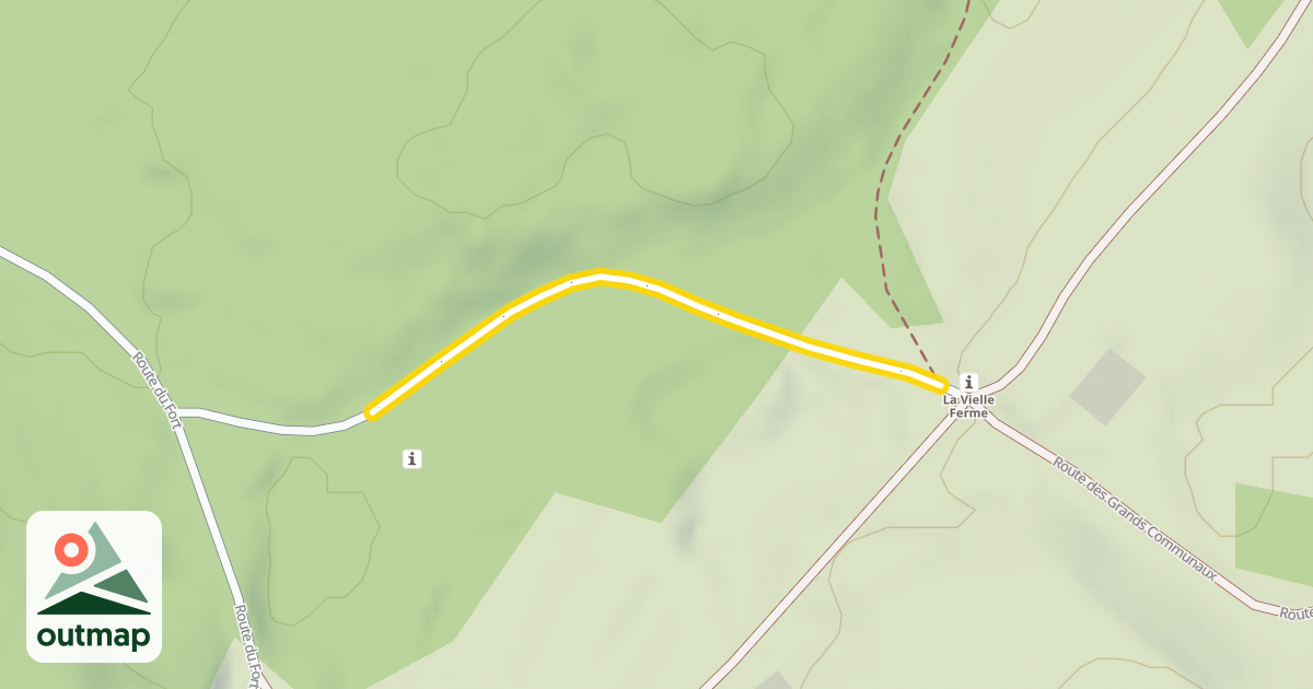 Map of Route des Grands Communaux