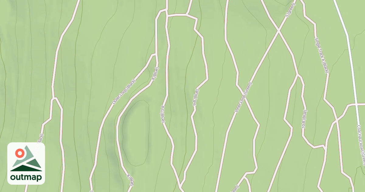 Map of Rock Run ATV Trails