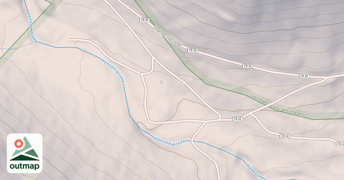 Map of BLM National GTLF Public Motorized Roads d89a6342-dbaa-486b-89ad-3249f057c41f