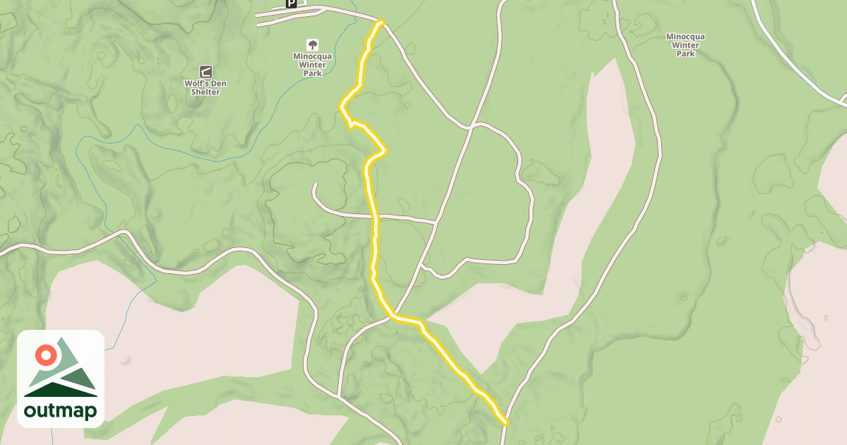 Map of Red Pine