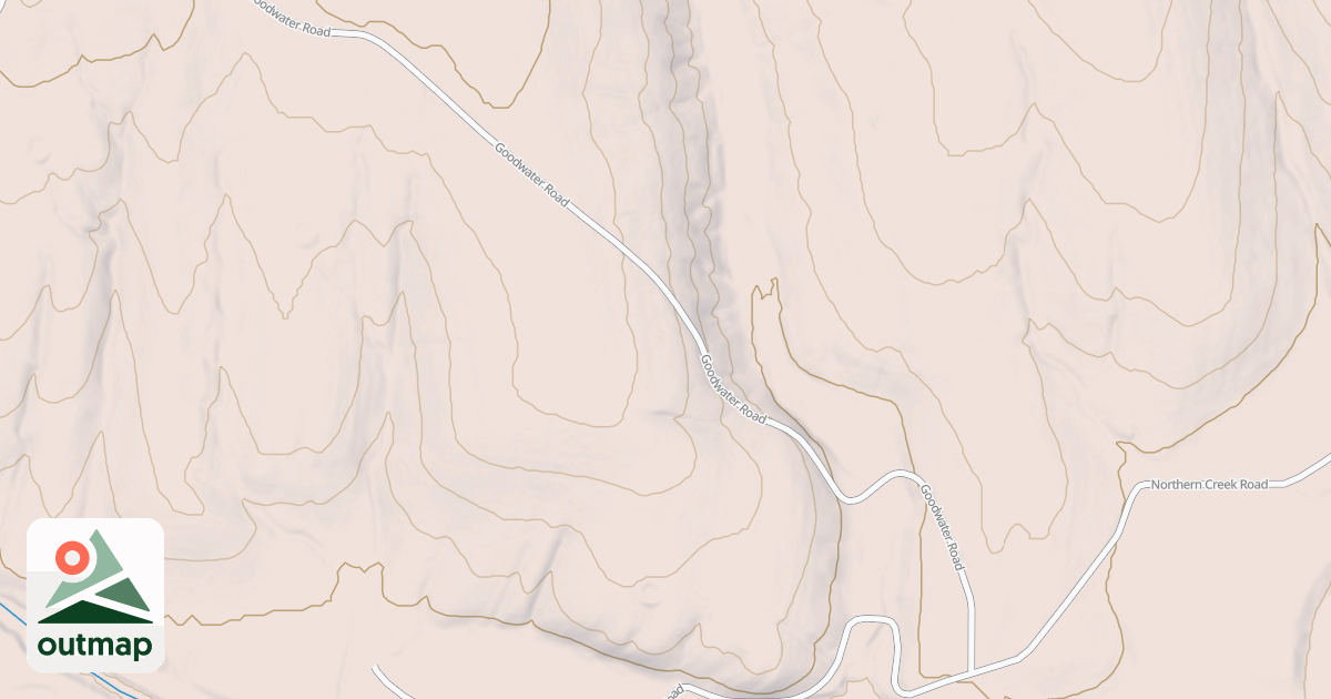 Map of ROUGH FORK
