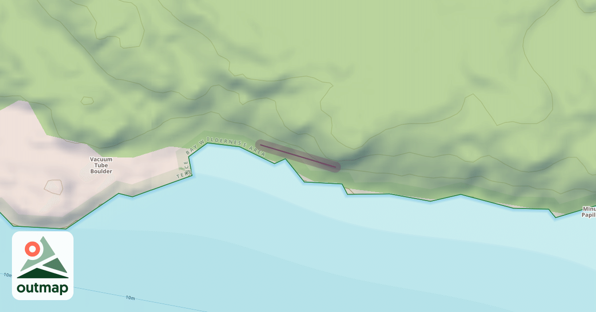 Map of Upper Cheater's HEad
