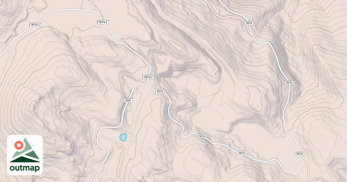 Map of BEAVER - FINLEY CREEK