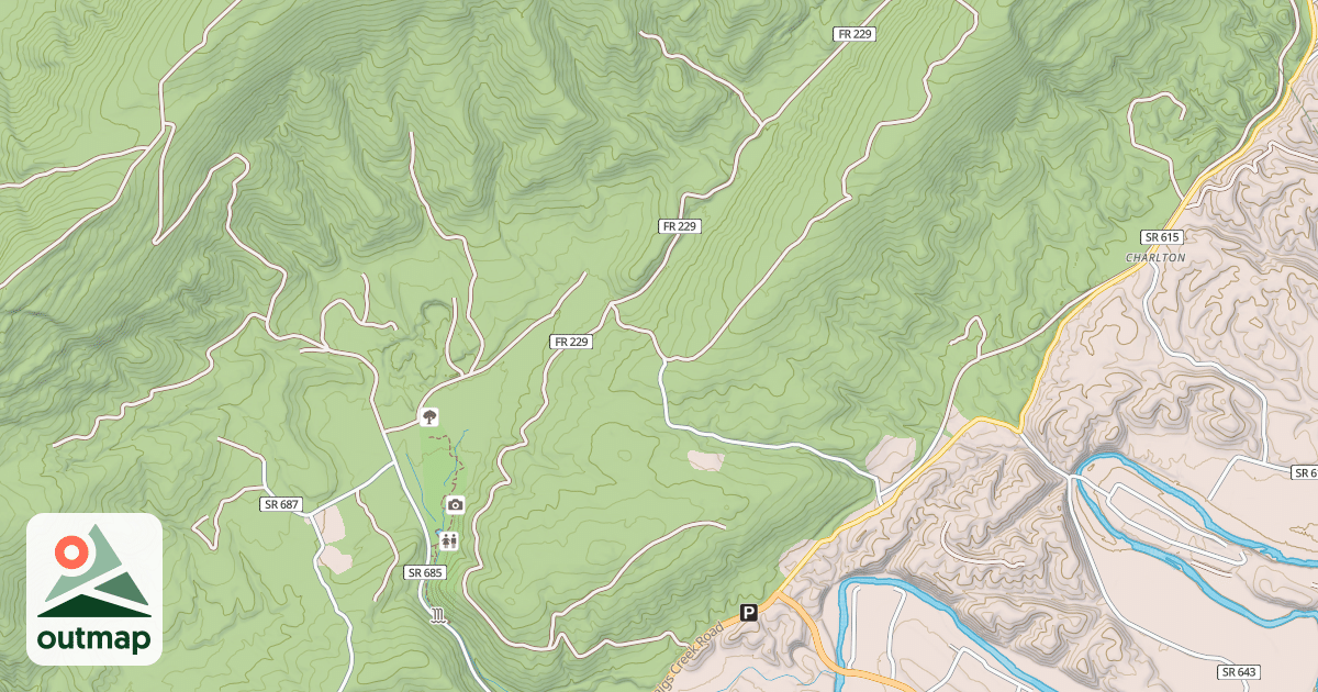 Map of MILL CREEK