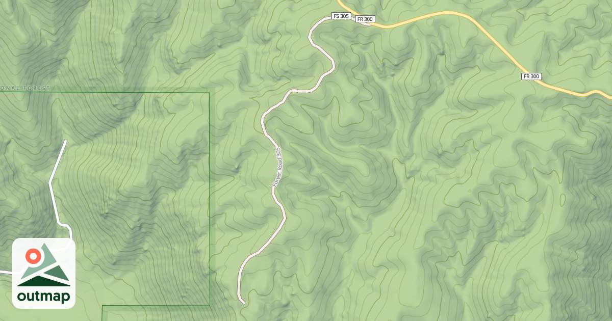 Map of SAND GULCH