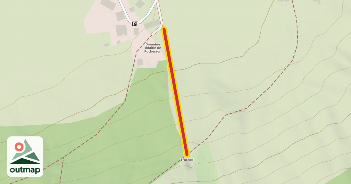 Map of Truches