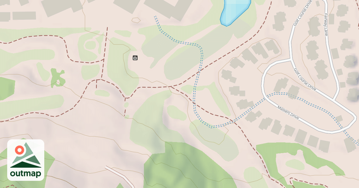Map of Tubing Hill
