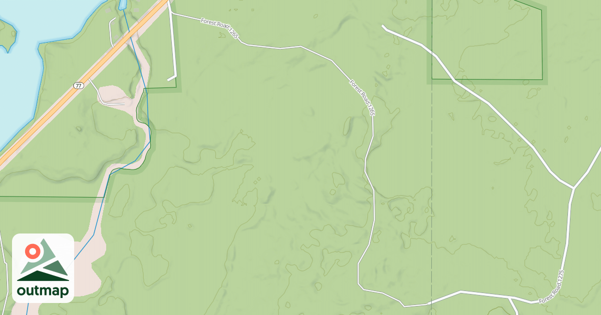 Map of FR 1265