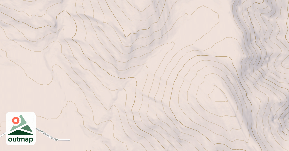 Map of Caribou Mountain Atv