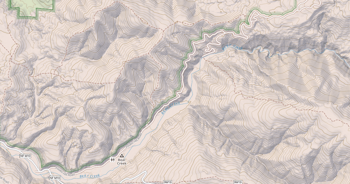 Map preview of POTATO HILL
