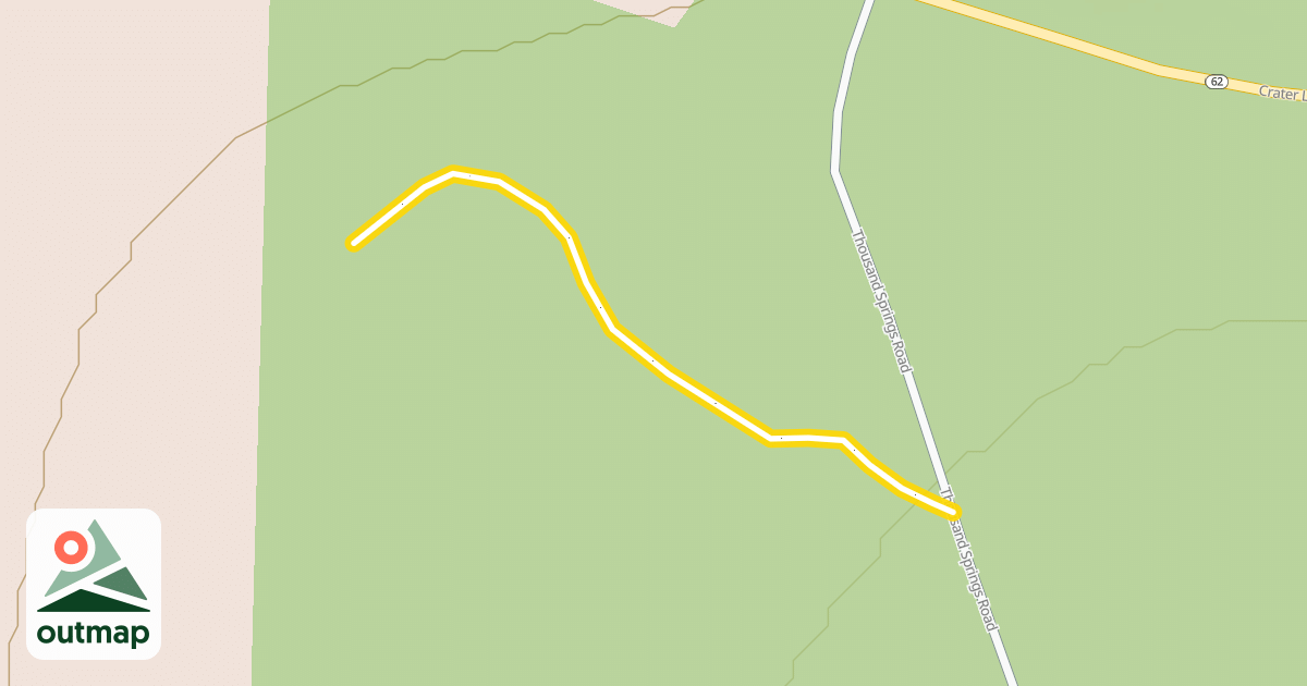 Map of Old Wagon Road Nordic