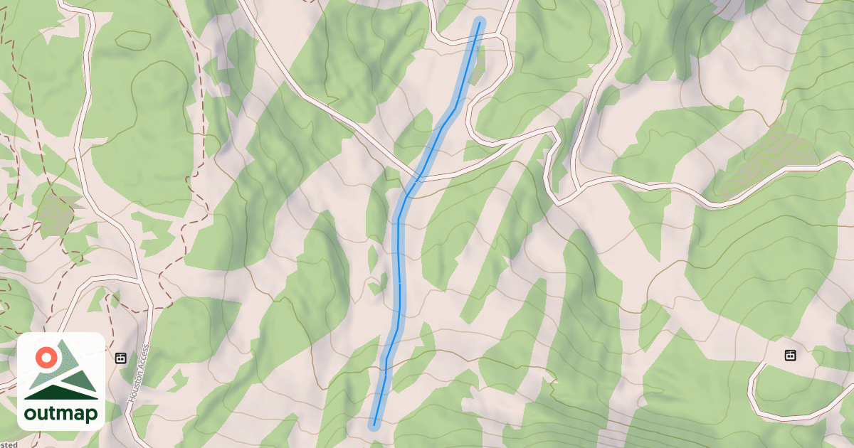 Map of Lower Canaan / Family Cross