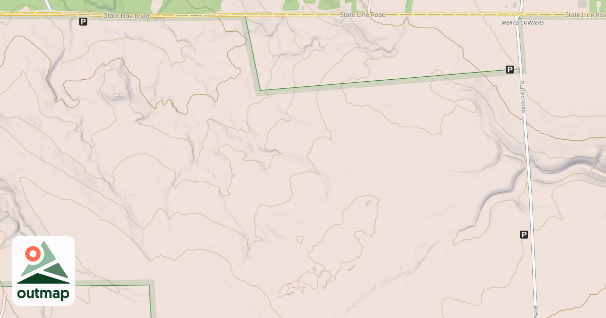 Map of ATV/Disabled Person Route