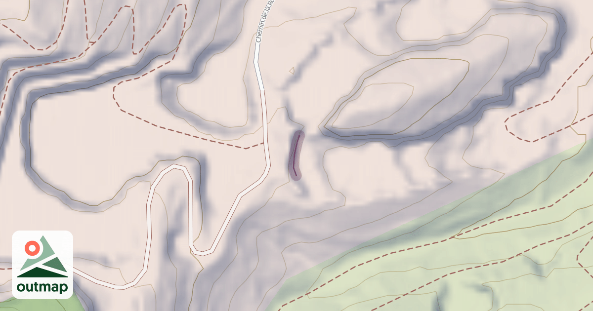 Map of Secteur Avec Vue sur la Mer