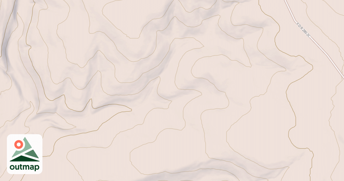 Map of GILLETTE DIVIDE CUT OFF