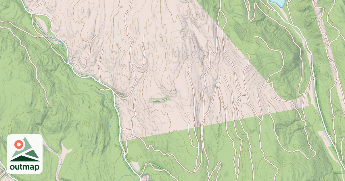 Map of TACOMA CUSICK CREEK