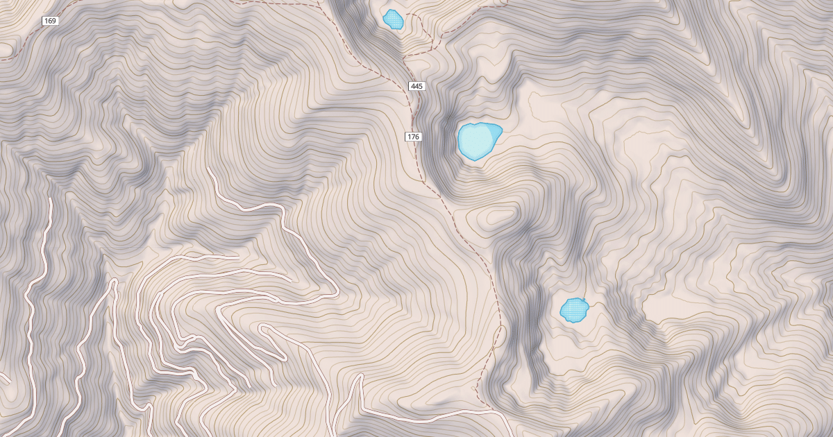 Map preview of FLAT MOUNTAIN