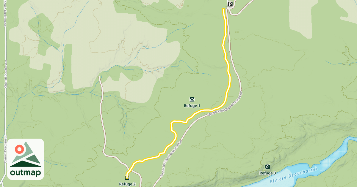 Map of #2 La Deuxième