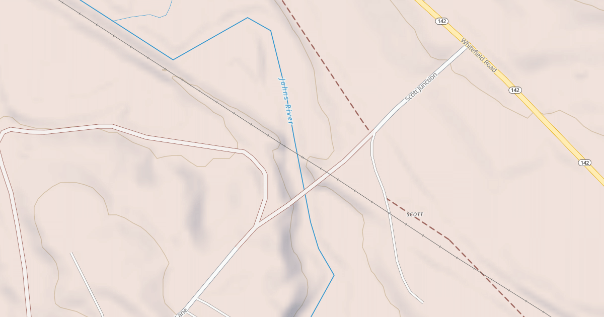 Map preview of inactive RR
