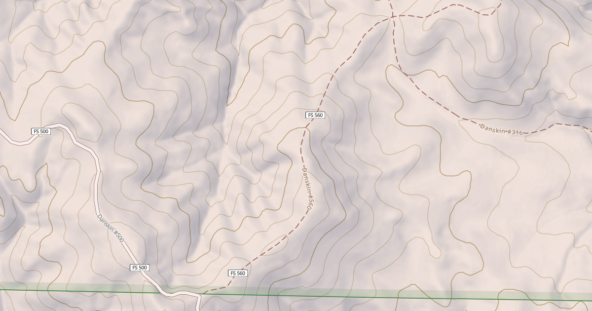 Map preview of Danskin #560
