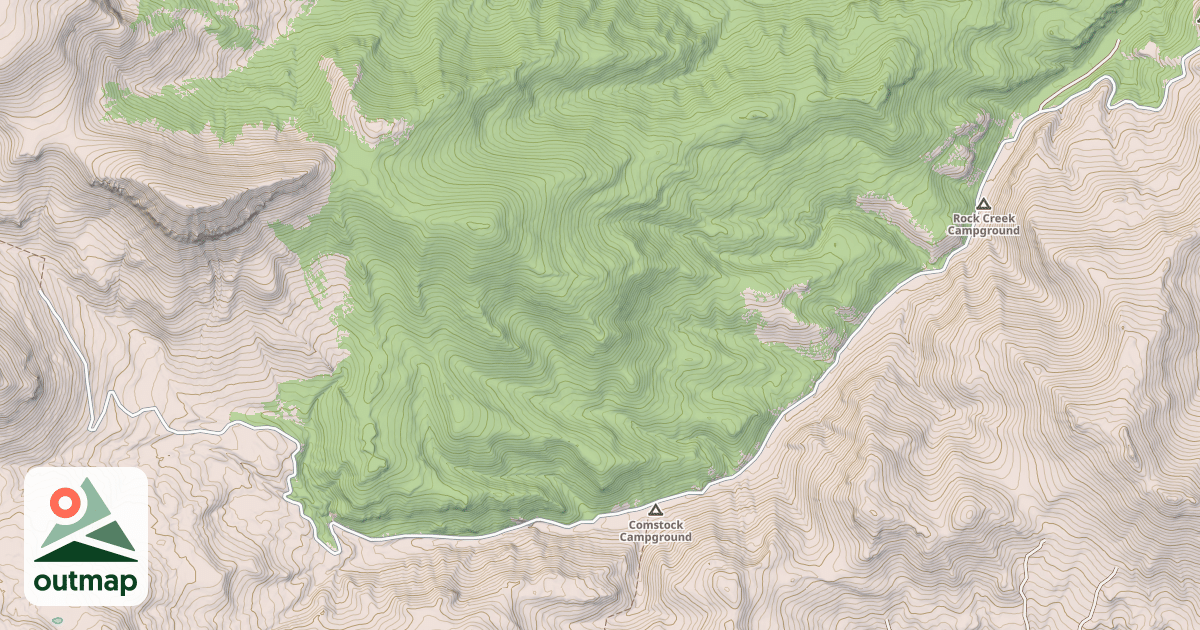 Map of ROCK CR