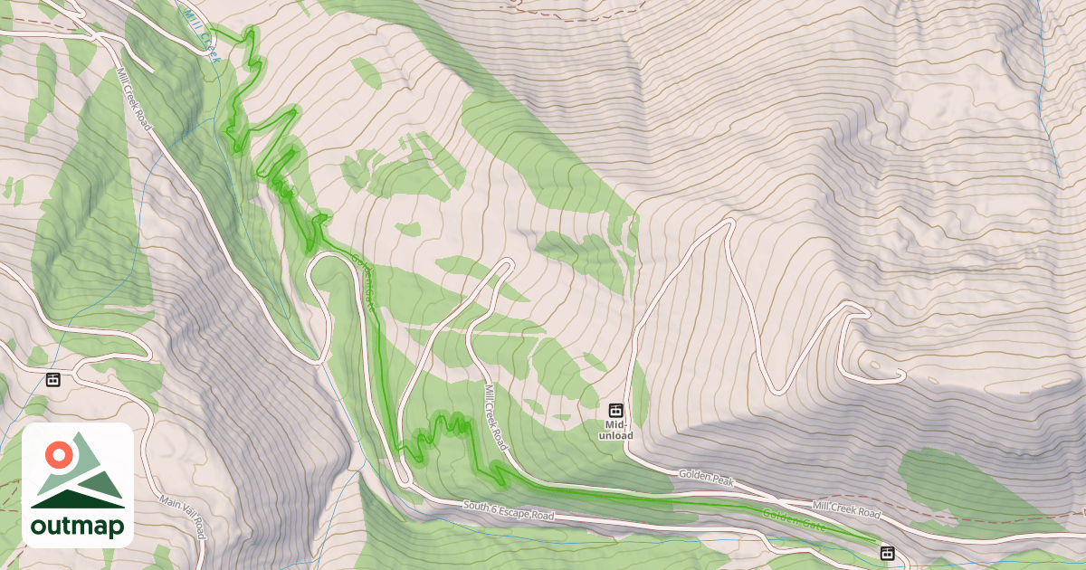 Map of Golden Gate