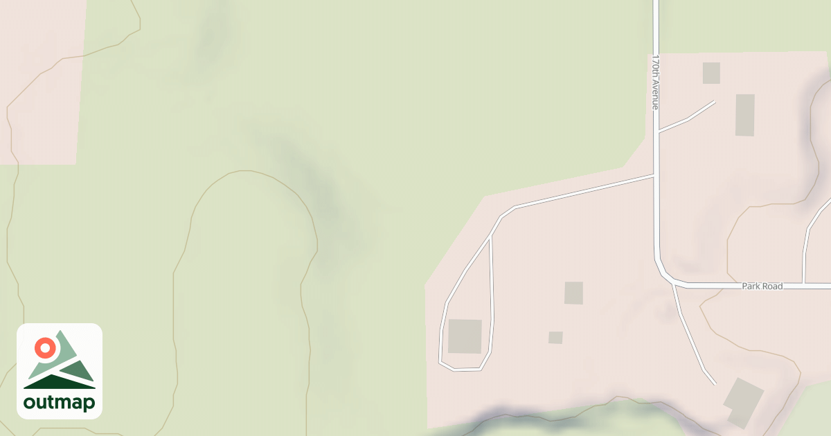 Map of Shady Oaks Native Prairie Adventure Trails