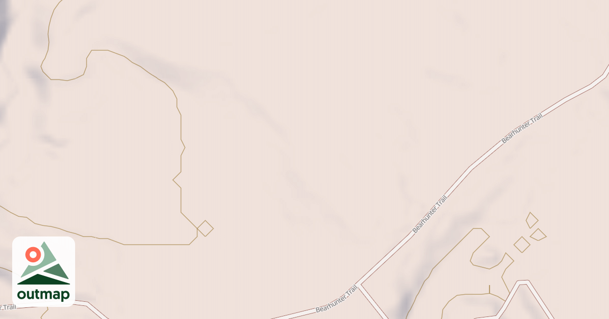Map of Straight Arrows Trail