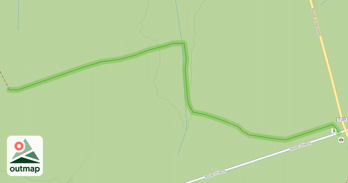 Map of Single Touraille