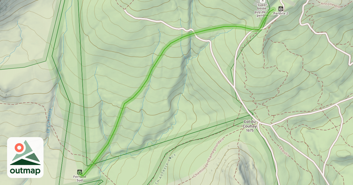 Map of Les 3 Filles
