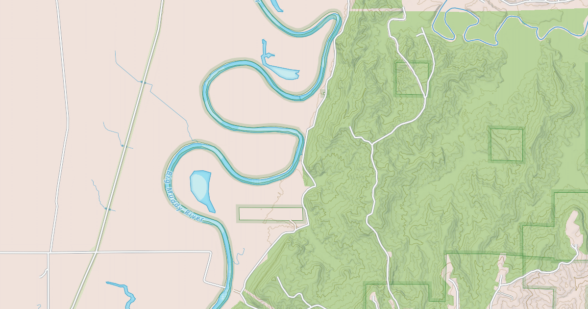 Map preview of RAWLINS BEND