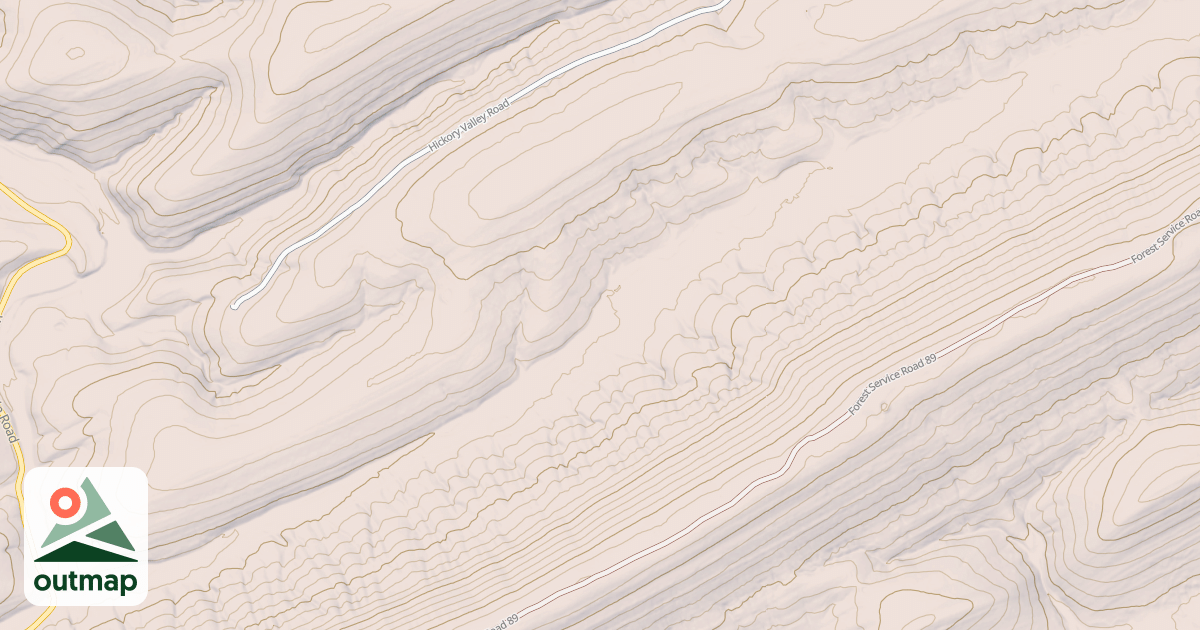 Map of CAMPBELL HOLLOW