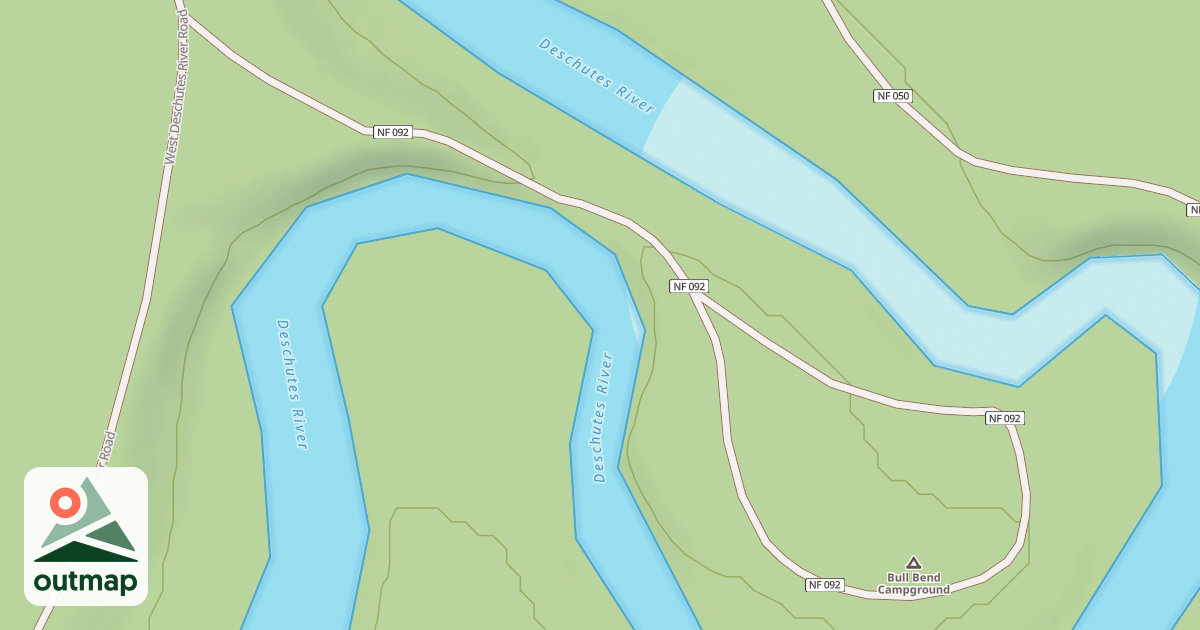 Map of BULL BEND CG COMPLEX