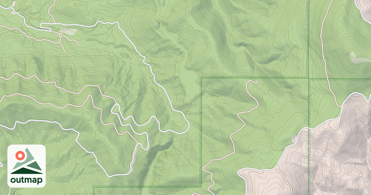 Map of KRUMM BASIN