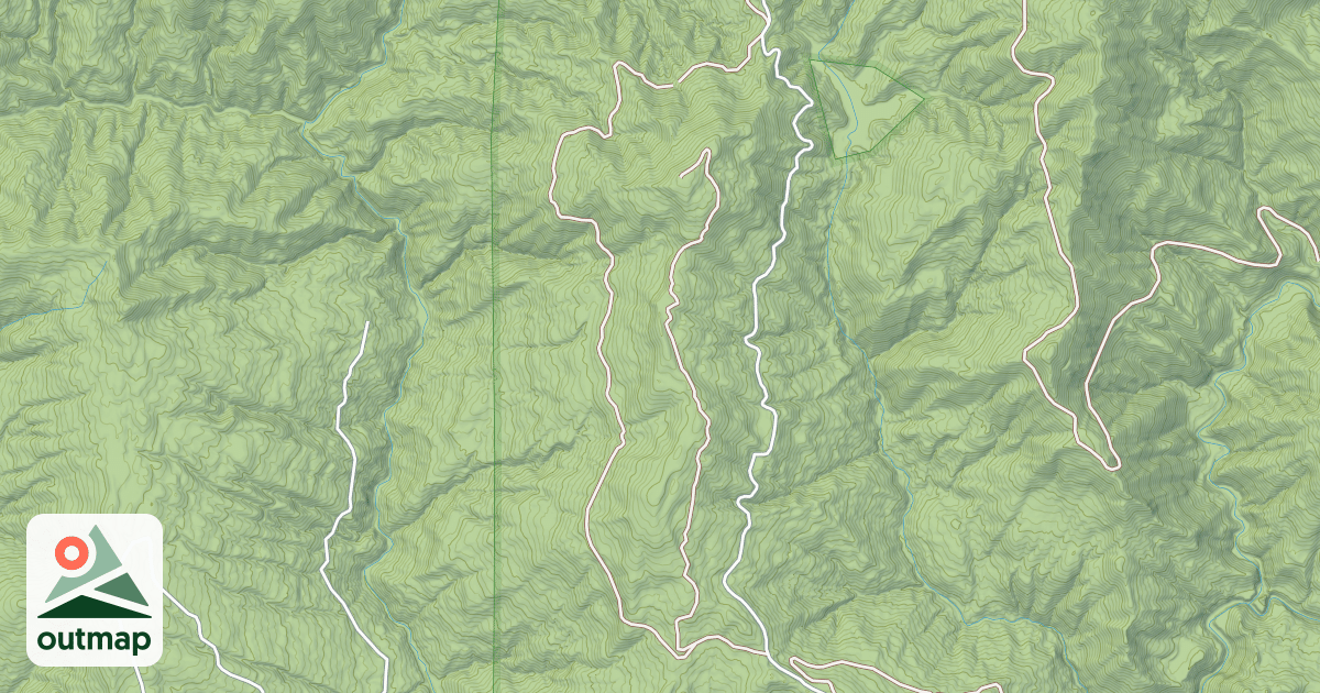 Map of CHISMORE BUTTE
